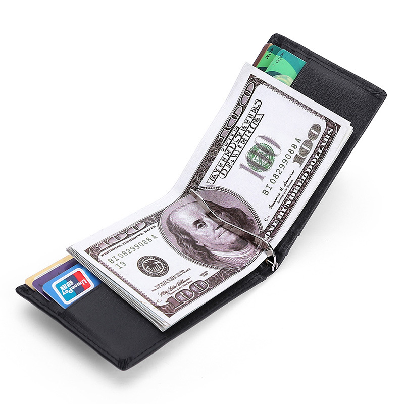 Money Clip Magnetic - RFID Blocking portfel męski z metalowy