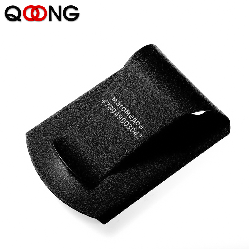 Money Clip Magnetic - QOONG niestandardowe napisy ze stali nierdzewnej