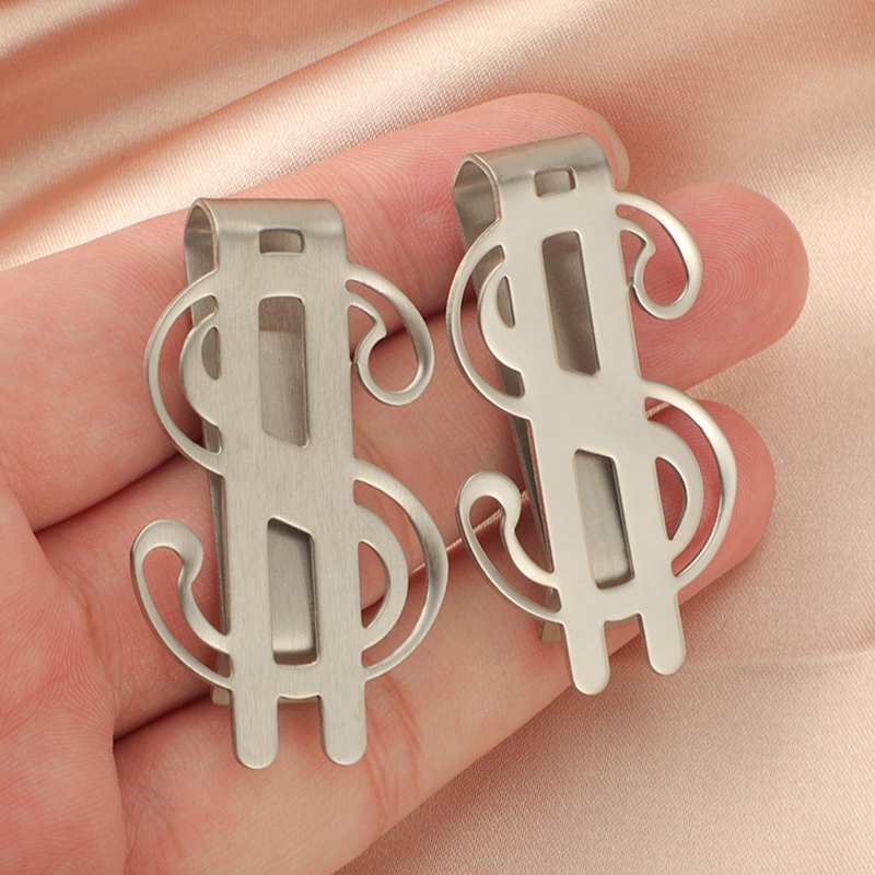 Money Clip Magnetic - 1 szt. Szczupła spinka na pieniądze