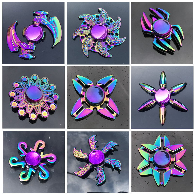 Fidget Spinner Bearing - Nowy stop cynkowy kolorowe Fidget Spinner