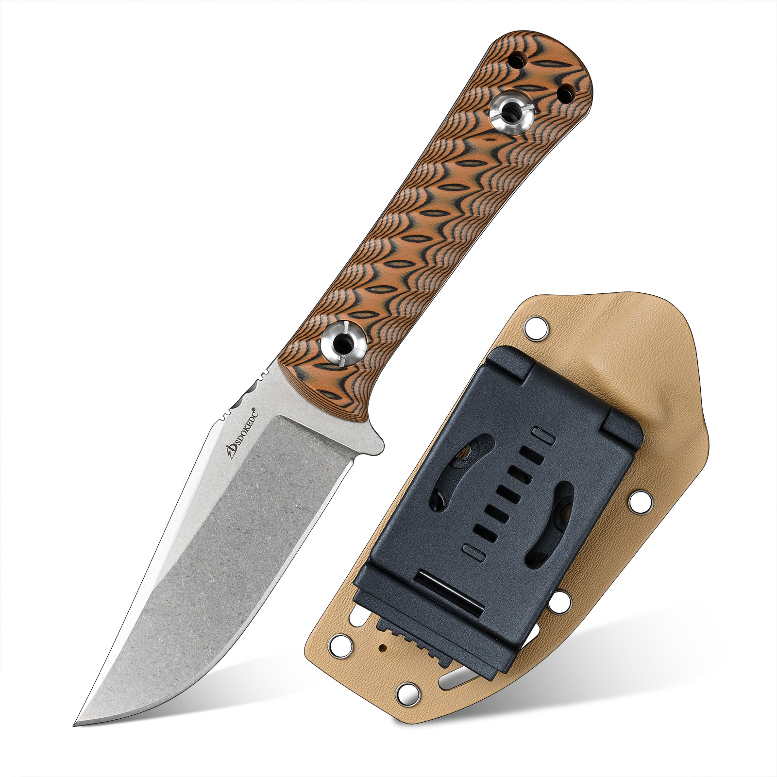 Edc Carry Fixed Blade - Przenośne narzędzie EDC SDOKEDC, modny prezent