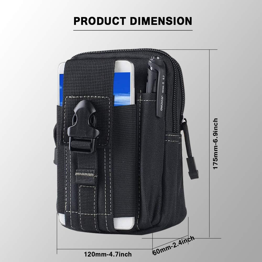 Taktyczna torba na pas Molle,  – Edc Concealed Carry Belt recenzja i cena