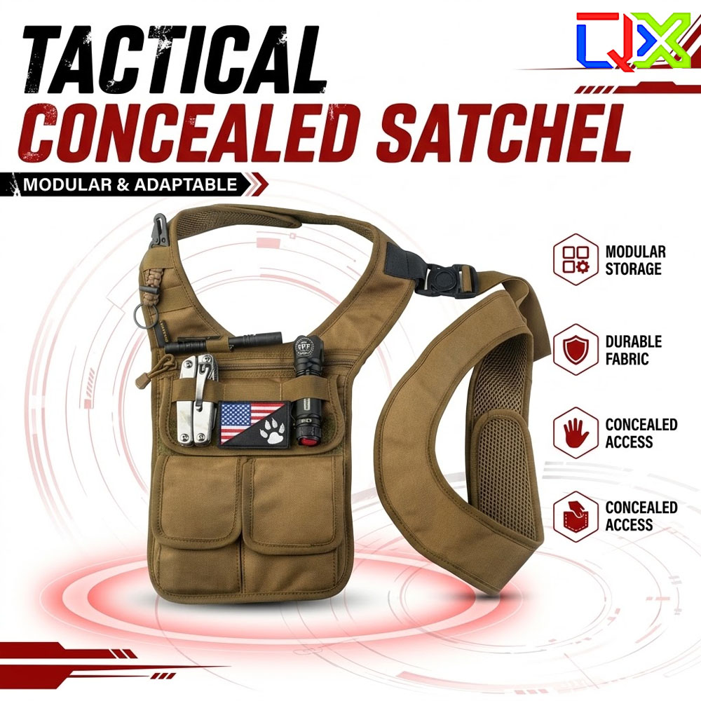 Taktyczna torba na ramię QX do – Edc Concealed Carry recenzja i cena