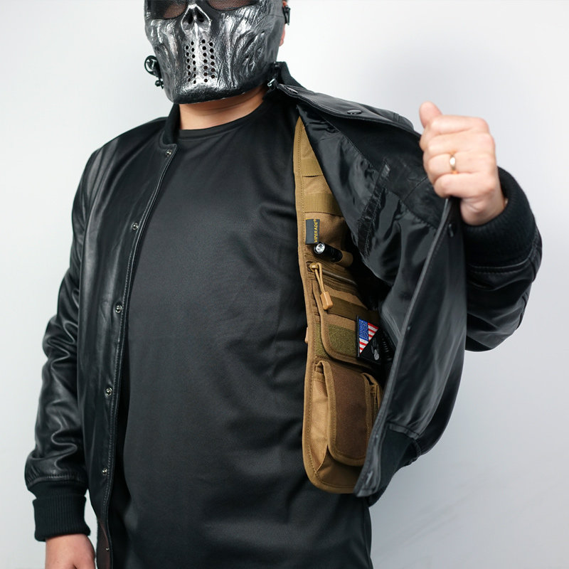Taktyczna torba na ramię QX do – Edc Concealed Carry recenzja i cena