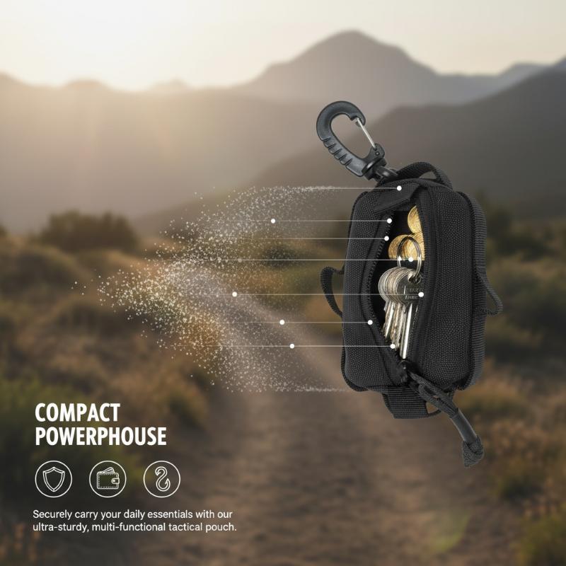 Zewnętrzna torba z klamrą, etu – Edc Carry Belt Pouch recenzja i cena