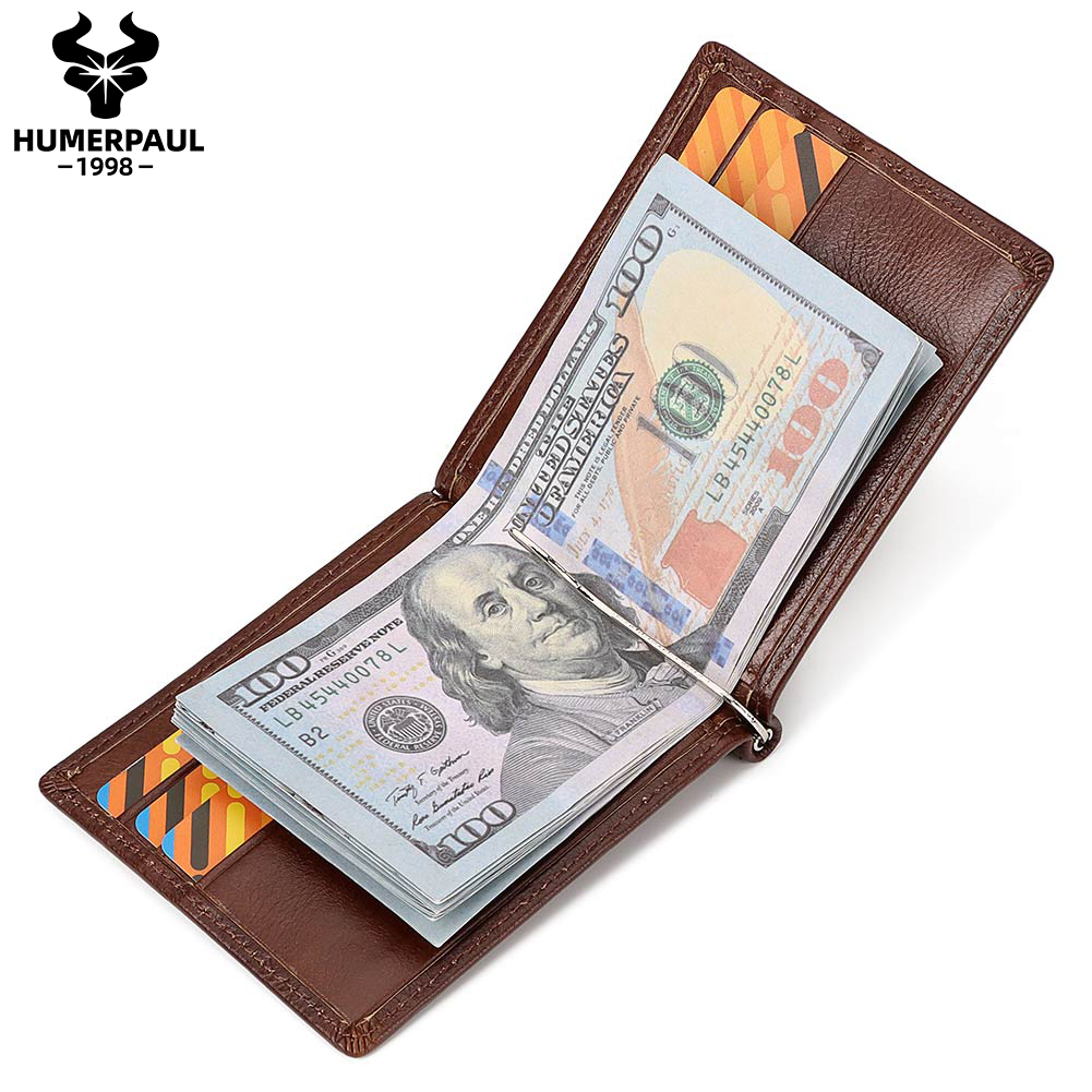Męski wąski portfel z prawdziw – Money Clip Magnetic recenzja i cena