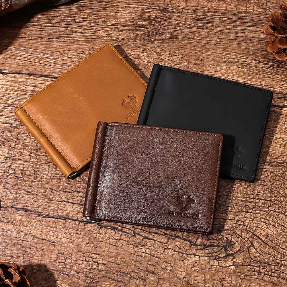 Męski wąski portfel z prawdziw – Money Clip Magnetic recenzja i cena