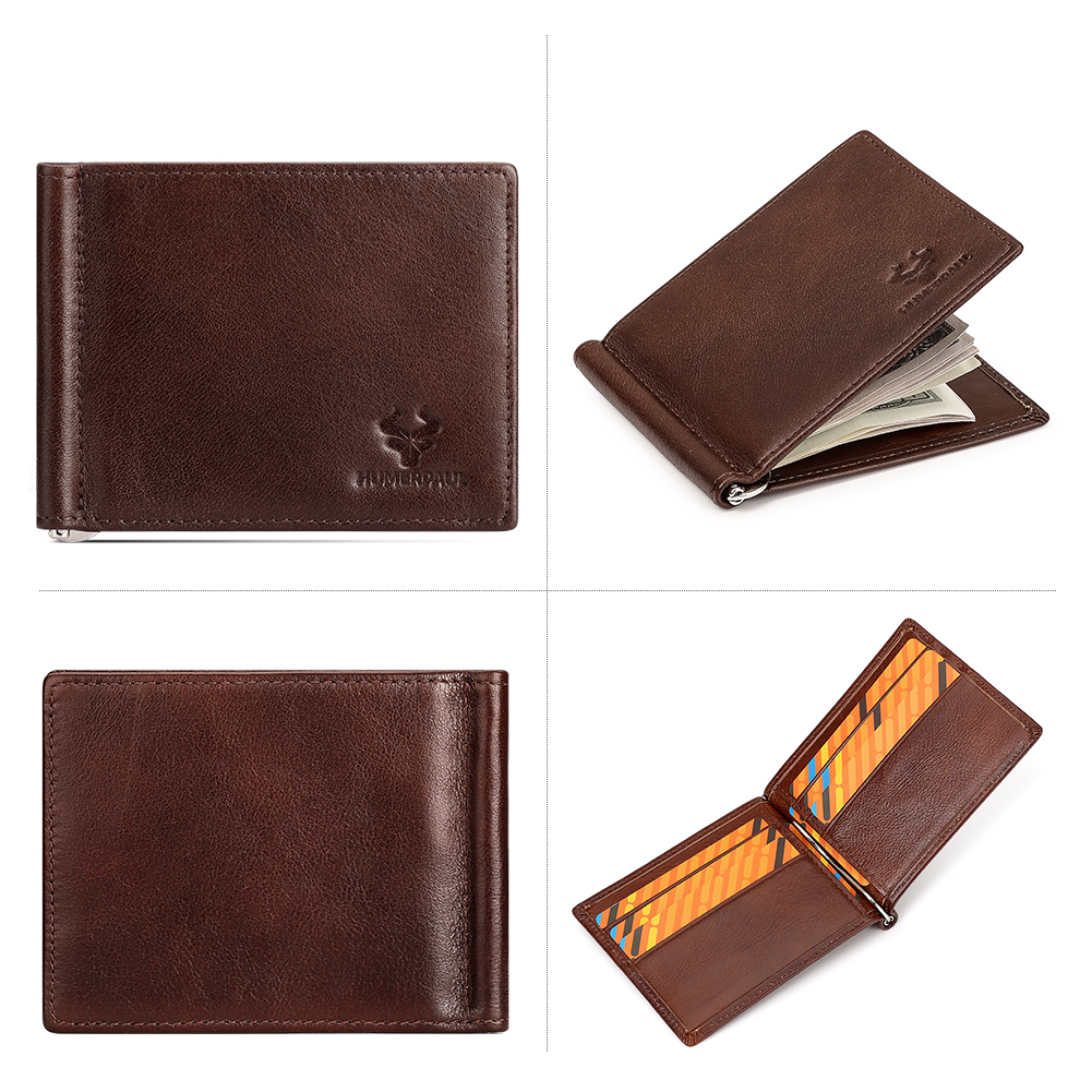 Męski wąski portfel z prawdziw – Money Clip Magnetic recenzja i cena