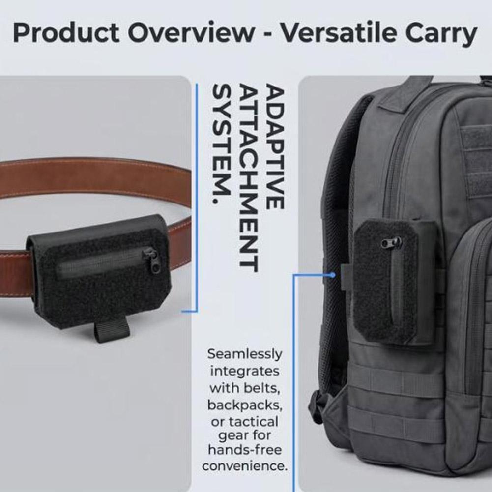 Kompaktowa saszetka na pasek,  – Edc Concealed Carry Belt recenzja i cena