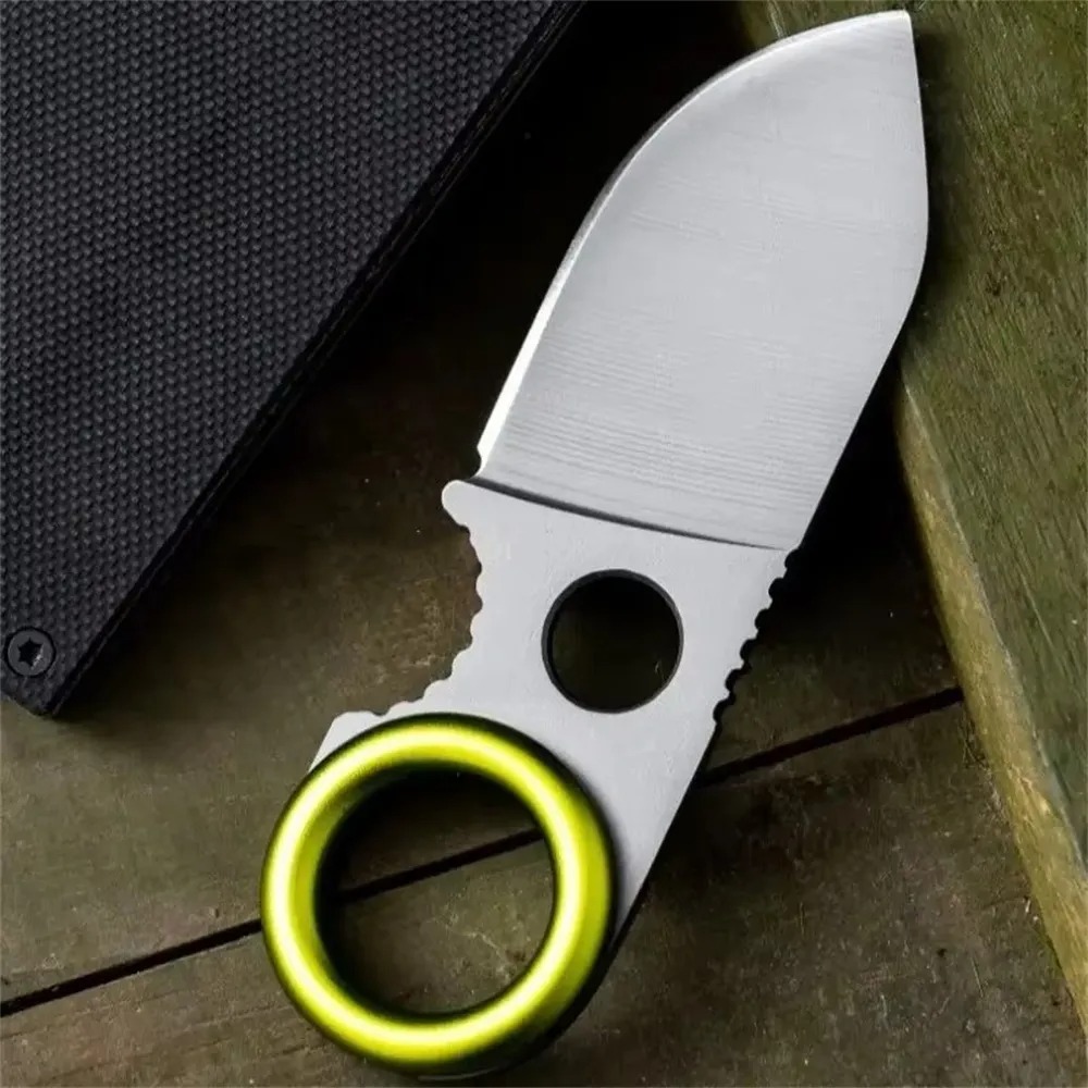 Mini EDC Nóż Pierścieniowy ze  – Edc Pocket Carry Fixed Blade recenzja i cena
