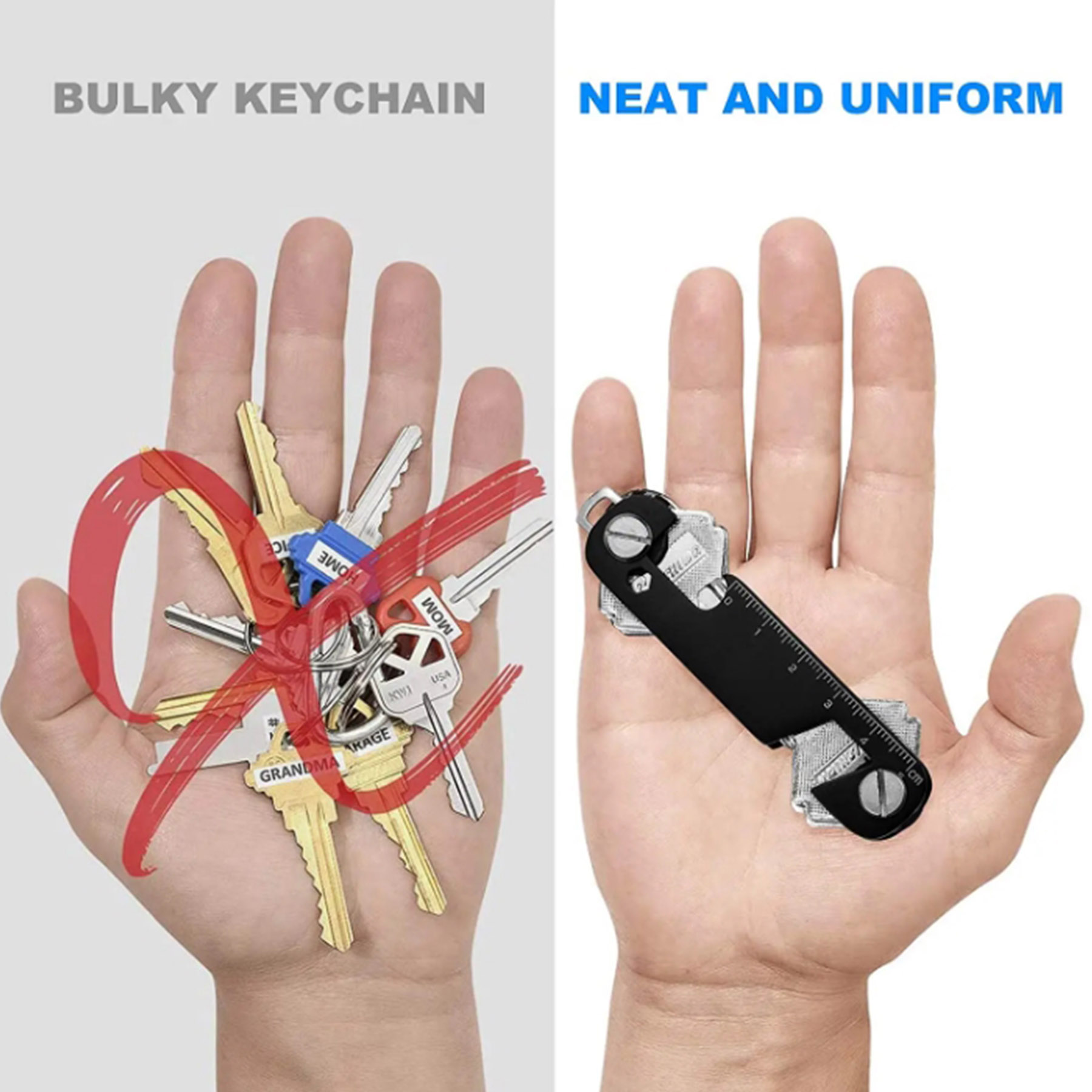 Uchwyt na klucze do breloczka  – Edc Concealed Carry recenzja i cena