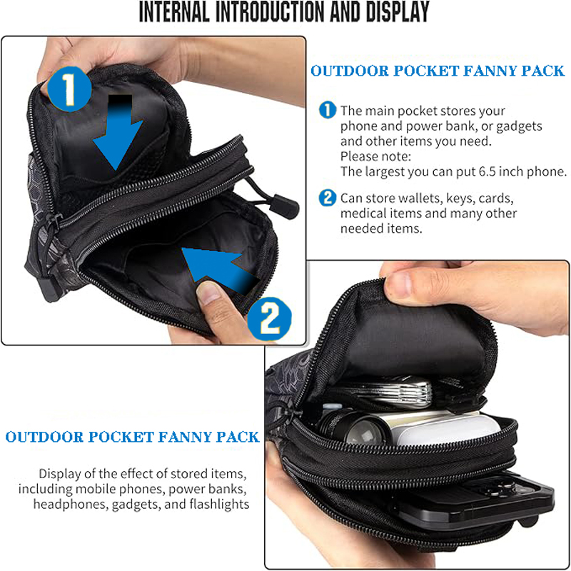 Uniwersalna taktyczna torba bi – Edc Concealed Carry Belt recenzja i cena
